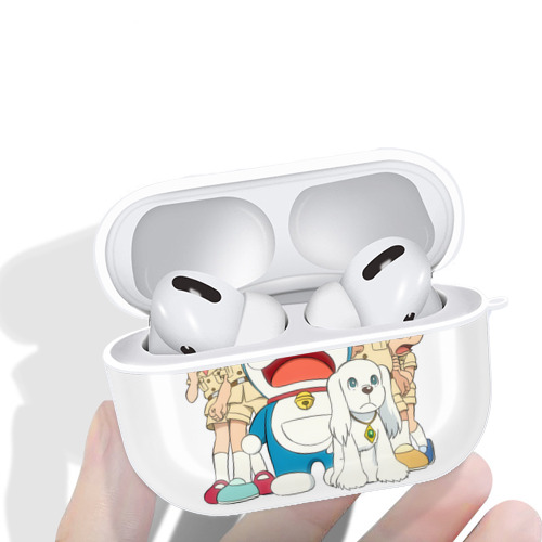 ドラえもん Doraemon 【AirPods Pro用】ハードシェル保護ケース 耐衝撃・防指紋・カラビナ付き商品仕様