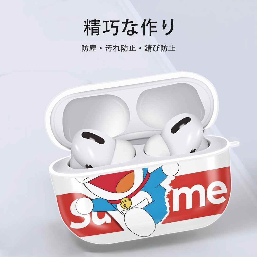 ドラえもん Doraemon 【AirPods Pro用】ハードシェル保護ケース 耐衝撃・防指紋・カラビナ付き商品仕様
