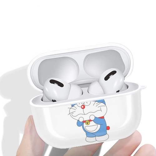 ドラえもん Doraemon 【AirPods Pro用】ハードシェル保護ケース 耐衝撃・防指紋・カラビナ付き商品仕様