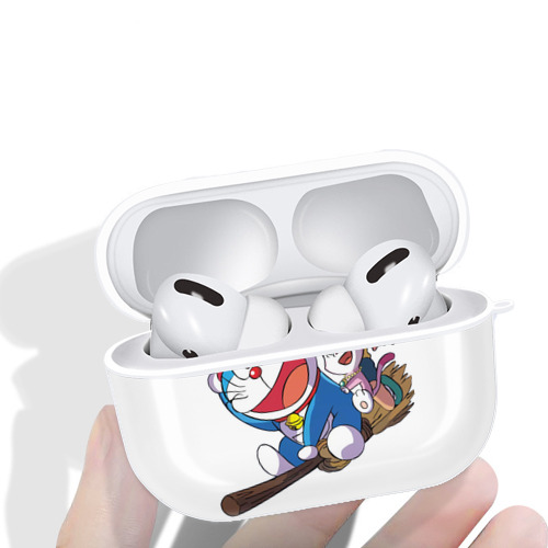 ドラえもん Doraemon 【AirPods Pro用】ハードシェル保護ケース 耐衝撃・防指紋・カラビナ付き商品仕様