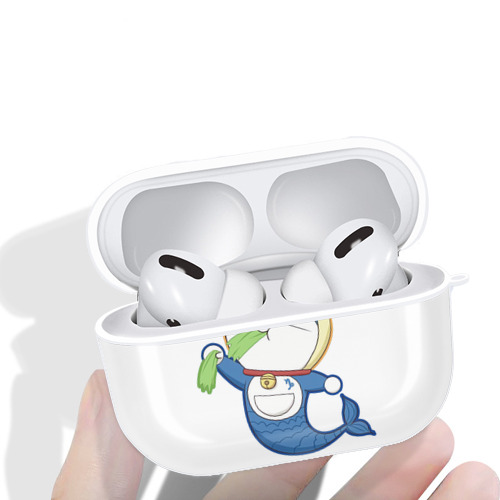 ドラえもん Doraemon 【AirPods Pro用】ハードシェル保護ケース 耐衝撃・防指紋・カラビナ付き商品仕様