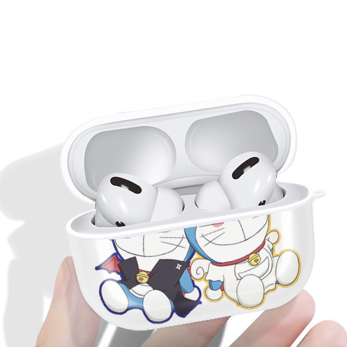 ドラえもん Doraemon 【AirPods Pro用】ハードシェル保護ケース 耐衝撃・防指紋・カラビナ付き商品仕様
