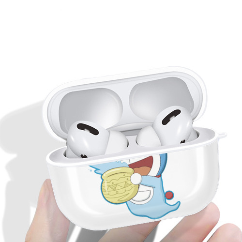 ドラえもん Doraemon 【AirPods Pro用】ハードシェル保護ケース 耐衝撃・防指紋・カラビナ付き商品仕様