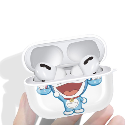 ドラえもん Doraemon 【AirPods Pro用】ハードシェル保護ケース 耐衝撃・防指紋・カラビナ付き商品仕様
