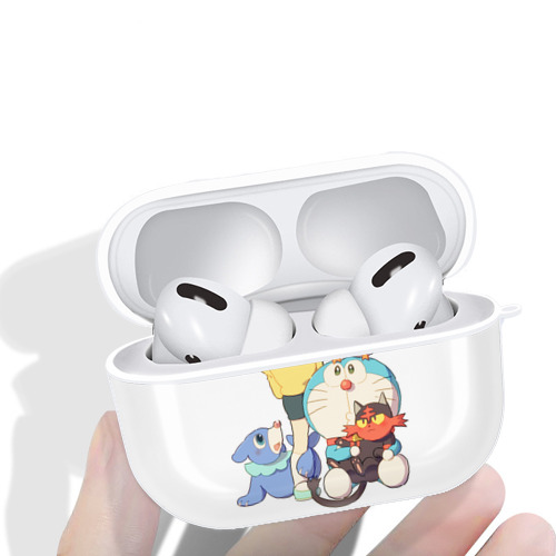 ドラえもん Doraemon 【AirPods Pro用】ハードシェル保護ケース 耐衝撃・防指紋・カラビナ付き商品仕様