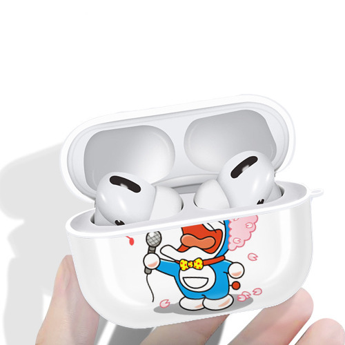 ドラえもん Doraemon 【AirPods Pro用】ハードシェル保護ケース 耐衝撃・防指紋・カラビナ付き商品仕様