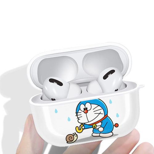 ドラえもん Doraemon 【AirPods Pro用】ハードシェル保護ケース 耐衝撃・防指紋・カラビナ付き商品仕様