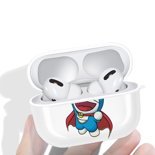 ドラえもん Doraemon 【AirPods Pro用】ハードシェル保護ケース 耐衝撃・防指紋・カラビナ付き商品仕様