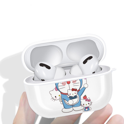ドラえもん Doraemon 【AirPods Pro用】ハードシェル保護ケース 耐衝撃・防指紋・カラビナ付き商品仕様