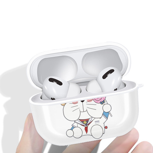 ドラえもん Doraemon 【AirPods Pro用】ハードシェル保護ケース 耐衝撃・防指紋・カラビナ付き商品仕様