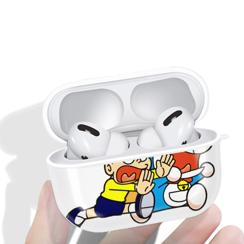 ドラえもん Doraemon 【AirPods Pro用】ハードシェル保護ケース 耐衝撃・防指紋・カラビナ付き商品仕様