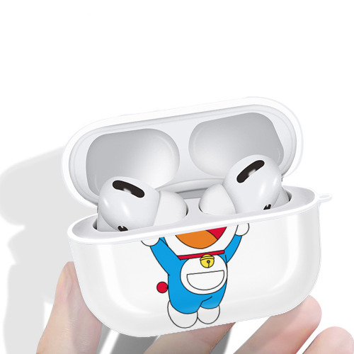 ドラえもん Doraemon 【AirPods Pro用】ハードシェル保護ケース 耐衝撃・防指紋・カラビナ付き商品仕様