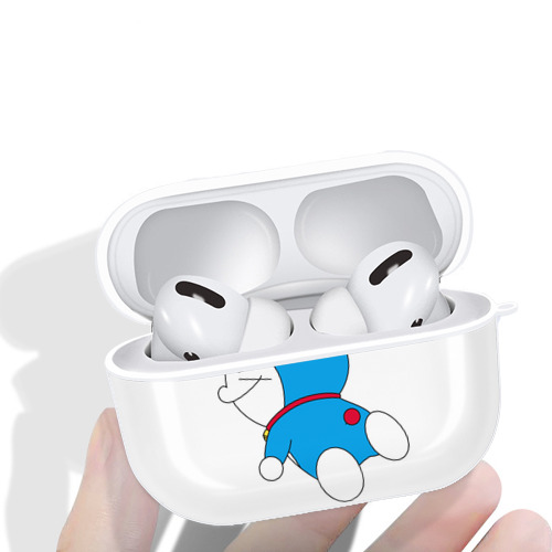 ドラえもん Doraemon 【AirPods Pro用】ハードシェル保護ケース 耐衝撃・防指紋・カラビナ付き商品仕様