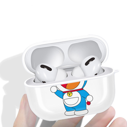 ドラえもん Doraemon 【AirPods Pro用】ハードシェル保護ケース 耐衝撃・防指紋・カラビナ付き商品仕様