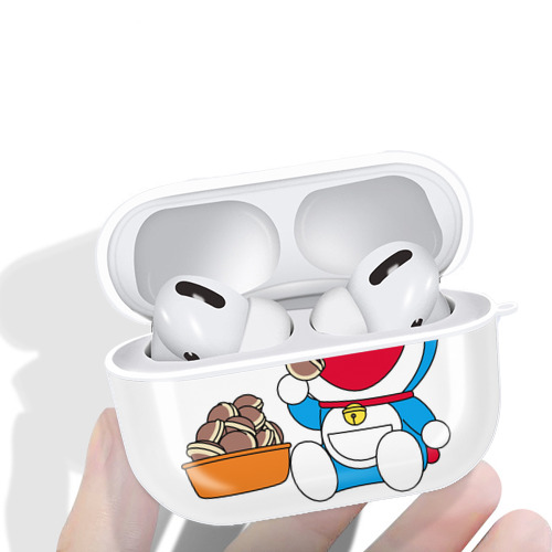 ドラえもん Doraemon 【AirPods Pro用】ハードシェル保護ケース 耐衝撃・防指紋・カラビナ付き商品仕様