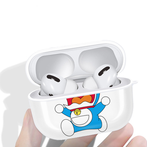 ドラえもん Doraemon 【AirPods Pro用】ハードシェル保護ケース 耐衝撃・防指紋・カラビナ付き商品仕様