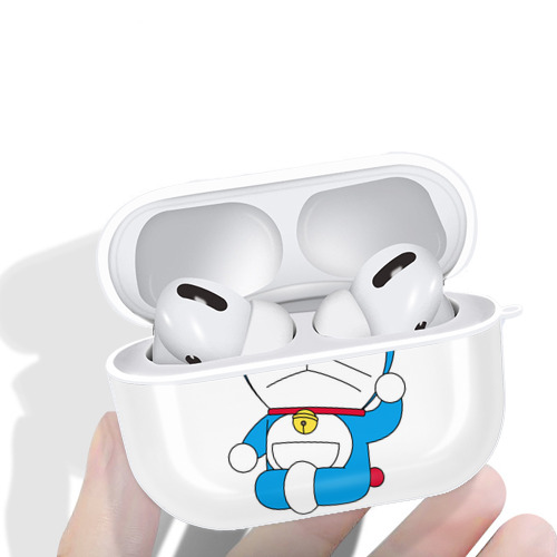 ドラえもん Doraemon 【AirPods Pro用】ハードシェル保護ケース 耐衝撃・防指紋・カラビナ付き商品仕様