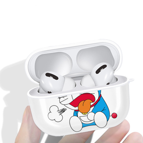 ドラえもん Doraemon 【AirPods Pro用】ハードシェル保護ケース 耐衝撃・防指紋・カラビナ付き商品仕様