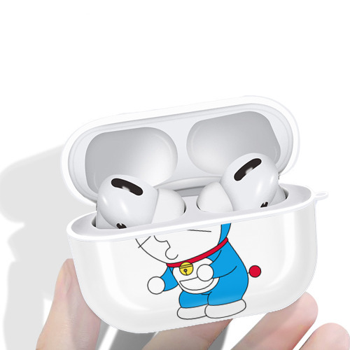 ドラえもん Doraemon 【AirPods Pro用】ハードシェル保護ケース 耐衝撃・防指紋・カラビナ付き商品仕様
