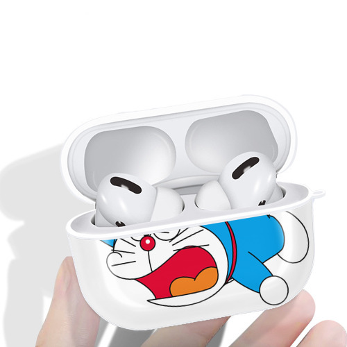 ドラえもん Doraemon 【AirPods Pro用】ハードシェル保護ケース 耐衝撃・防指紋・カラビナ付き商品仕様