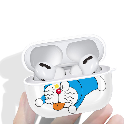 ドラえもん Doraemon 【AirPods Pro用】ハードシェル保護ケース 耐衝撃・防指紋・カラビナ付き商品仕様