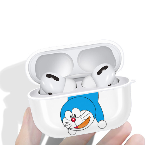 ドラえもん Doraemon 【AirPods Pro用】ハードシェル保護ケース 耐衝撃・防指紋・カラビナ付き商品仕様