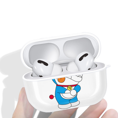ドラえもん Doraemon 【AirPods Pro用】ハードシェル保護ケース 耐衝撃・防指紋・カラビナ付き商品仕様