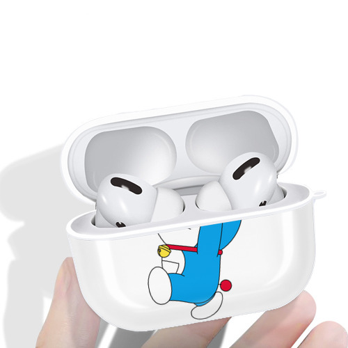 ドラえもん Doraemon 【AirPods Pro用】ハードシェル保護ケース 耐衝撃・防指紋・カラビナ付き商品仕様