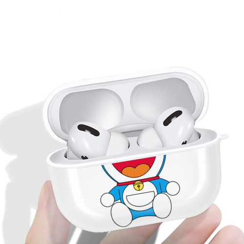 ドラえもん Doraemon 【AirPods Pro用】ハードシェル保護ケース 耐衝撃・防指紋・カラビナ付き商品仕様