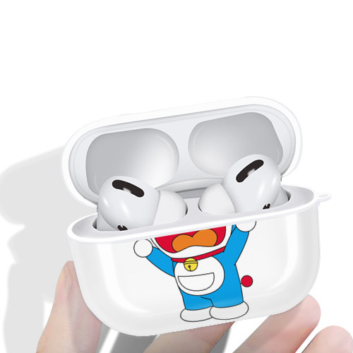 ドラえもん Doraemon 【AirPods Pro用】ハードシェル保護ケース 耐衝撃・防指紋・カラビナ付き商品仕様