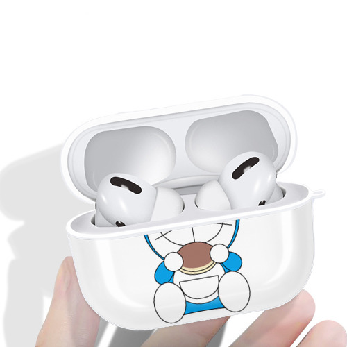ドラえもん Doraemon 【AirPods Pro用】ハードシェル保護ケース 耐衝撃・防指紋・カラビナ付き商品仕様