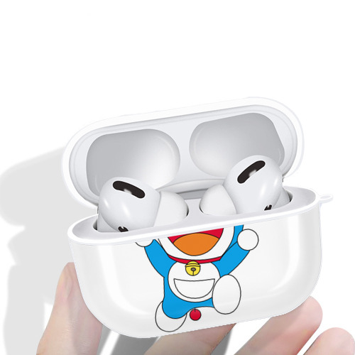 ドラえもん Doraemon 【AirPods Pro用】ハードシェル保護ケース 耐衝撃・防指紋・カラビナ付き商品仕様