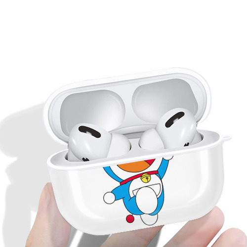 ドラえもん Doraemon 【AirPods Pro用】ハードシェル保護ケース 耐衝撃・防指紋・カラビナ付き商品仕様