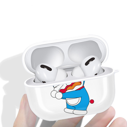 ドラえもん Doraemon 【AirPods Pro用】ハードシェル保護ケース 耐衝撃・防指紋・カラビナ付き商品仕様