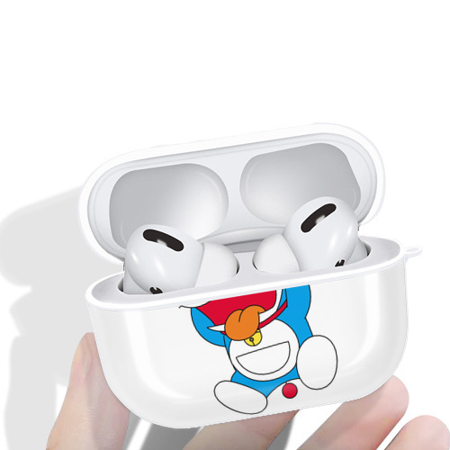 ドラえもん Doraemon 【AirPods Pro用】ハードシェル保護ケース 耐衝撃・防指紋・カラビナ付き商品仕様