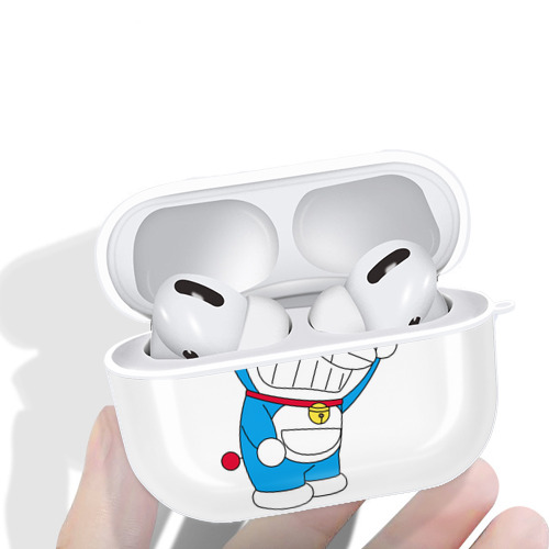 ドラえもん Doraemon 【AirPods Pro用】ハードシェル保護ケース 耐衝撃・防指紋・カラビナ付き商品仕様