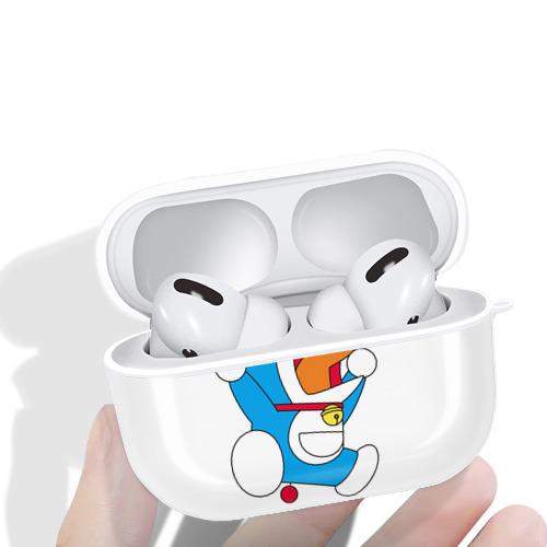 ドラえもん Doraemon 【AirPods Pro用】ハードシェル保護ケース 耐衝撃・防指紋・カラビナ付き商品仕様