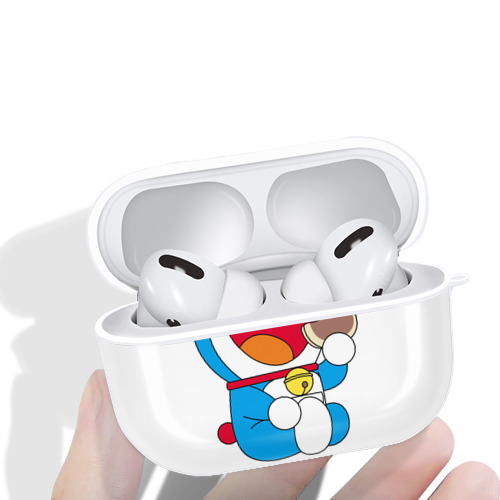 ドラえもん Doraemon 【AirPods Pro用】ハードシェル保護ケース 耐衝撃・防指紋・カラビナ付き商品仕様