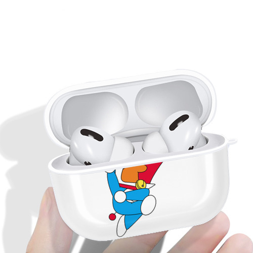 ドラえもん Doraemon 【AirPods Pro用】ハードシェル保護ケース 耐衝撃・防指紋・カラビナ付き商品仕様