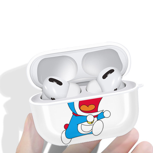 ドラえもん Doraemon 【AirPods Pro用】ハードシェル保護ケース 耐衝撃・防指紋・カラビナ付き商品仕様