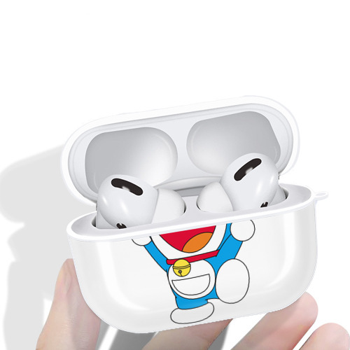 ドラえもん Doraemon 【AirPods Pro用】ハードシェル保護ケース 耐衝撃・防指紋・カラビナ付き商品仕様