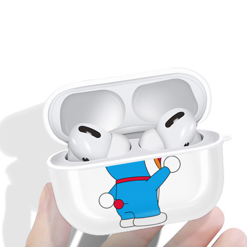 ドラえもん Doraemon 【AirPods Pro用】ハードシェル保護ケース 耐衝撃・防指紋・カラビナ付き商品仕様