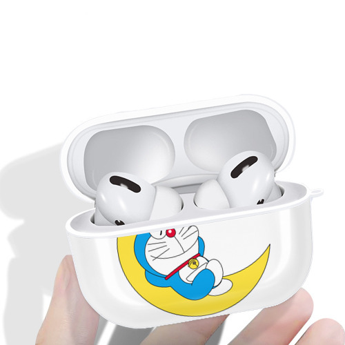 ドラえもん Doraemon 【AirPods Pro用】ハードシェル保護ケース 耐衝撃・防指紋・カラビナ付き商品仕様