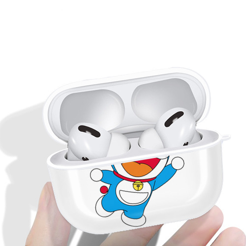 ドラえもん Doraemon 【AirPods Pro用】ハードシェル保護ケース 耐衝撃・防指紋・カラビナ付き商品仕様