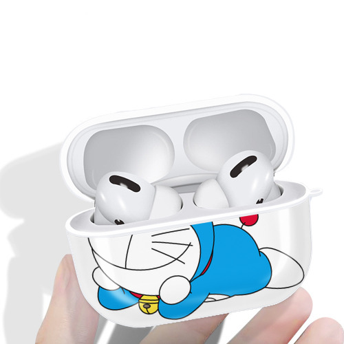 ドラえもん Doraemon 【AirPods Pro用】ハードシェル保護ケース 耐衝撃・防指紋・カラビナ付き商品仕様