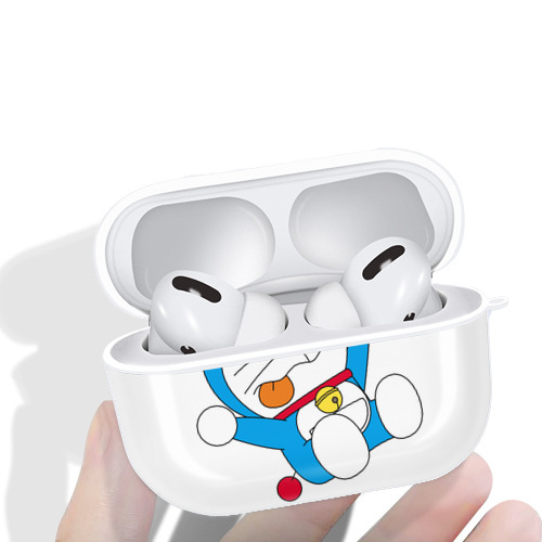 ドラえもん Doraemon 【AirPods Pro用】ハードシェル保護ケース 耐衝撃・防指紋・カラビナ付き商品仕様