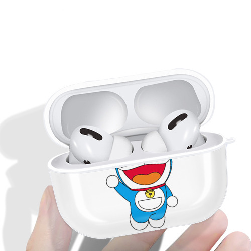 ドラえもん Doraemon 【AirPods Pro用】ハードシェル保護ケース 耐衝撃・防指紋・カラビナ付き商品仕様