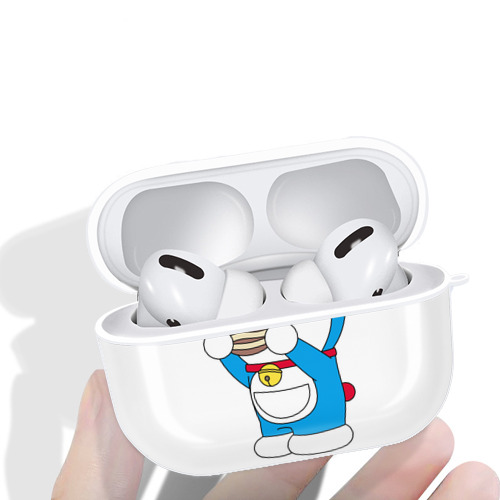 ドラえもん Doraemon 【AirPods Pro用】ハードシェル保護ケース 耐衝撃・防指紋・カラビナ付き商品仕様