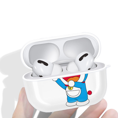 ドラえもん Doraemon 【AirPods Pro用】ハードシェル保護ケース 耐衝撃・防指紋・カラビナ付き商品仕様