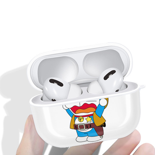 ドラえもん Doraemon 【AirPods Pro用】ハードシェル保護ケース 耐衝撃・防指紋・カラビナ付き商品仕様
